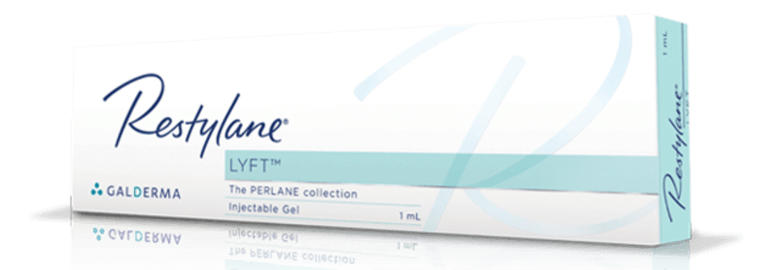Restylane Perlane lyft เป็นฟิลเลอร์ที่มีส่วนผสมของยาชา ใช้เทคโนโลยี NASHA technology ในการผลิต ทำให้เนื้อเจลมีลักษณะแน่น คงรูป ไม่ฟู และมีแรงยกกระชับที่สูง